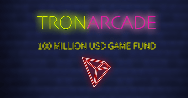 仮想通貨TRON、ブロックチェーンゲームファンド「TRON Arcade」に110億円規模の投資へ