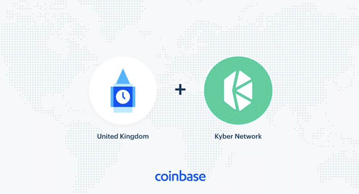 仮想通貨Kyber Network（KNC）　英コインベースProにも上場