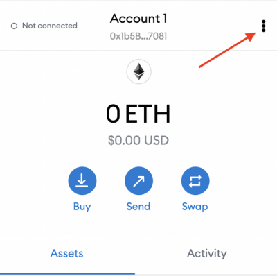 メタマスク接続サイト確認