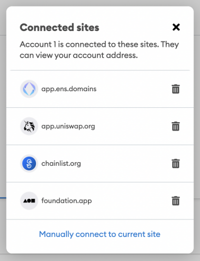 サイト切断画面