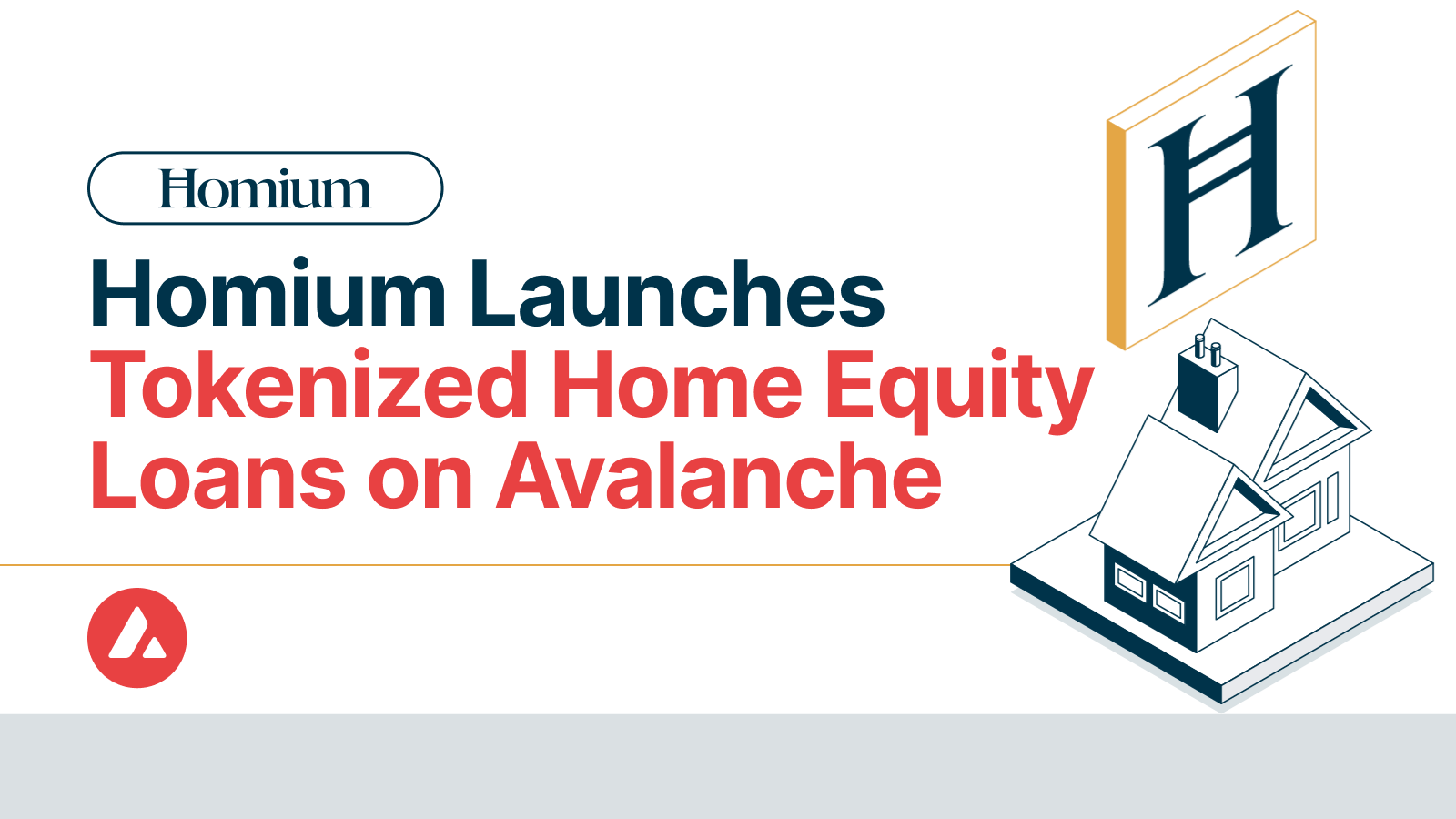住宅資産トークン化の「Homium」、アバランチ上でローン立ち上げ