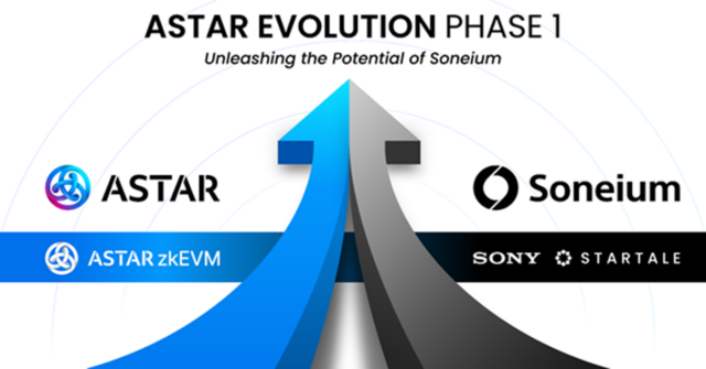 AstarとSoneiumの連携「Astar Evolution」｜ASTRトークンの役割とエコシステム統合イメージ