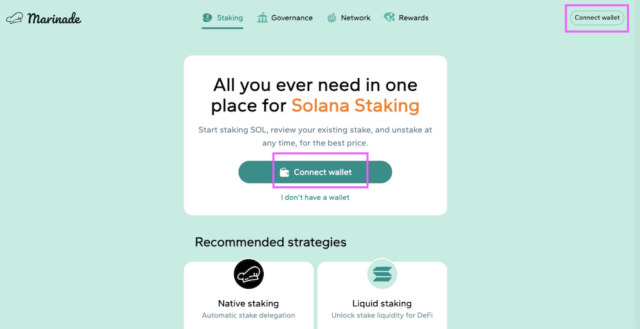 ウォレット接続