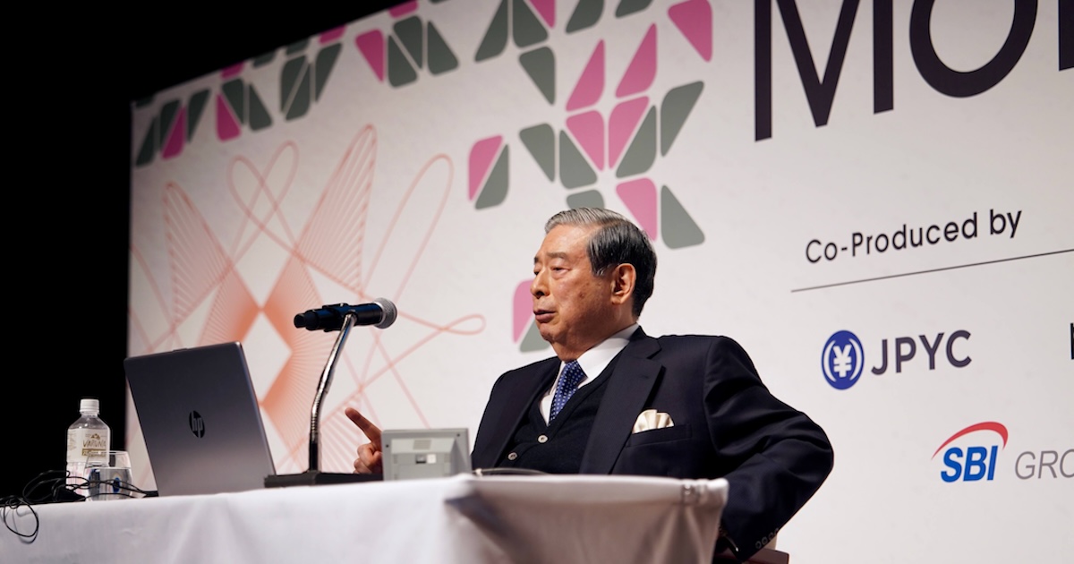 SBI北尾会長、円建てステーブルコイン「JPYSC」を解説　米国の規制整備や日本の税制改革にも強い期待｜MoneyX 2026