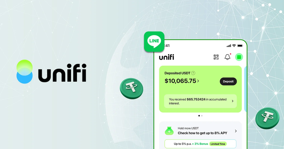 LINE NEXT、ステーブルコインウォレット「Unifi」を正式ローンチ
