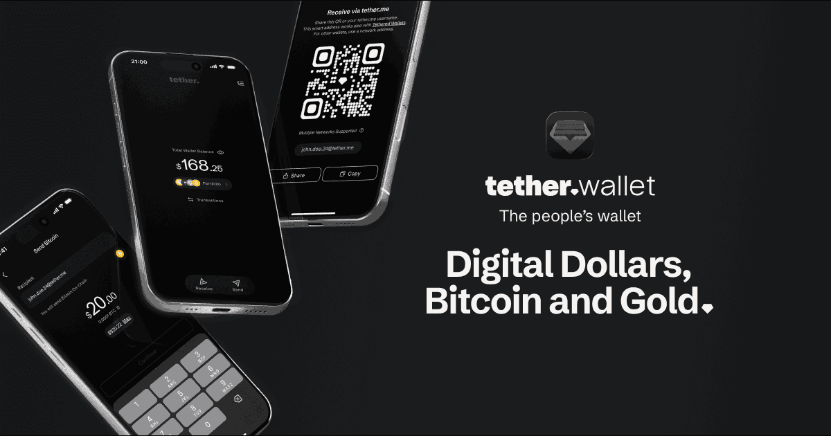 ステーブルコイン最大手テザー、AIエージェント対応の独自ウォレット「tether.wallet」を一般公開