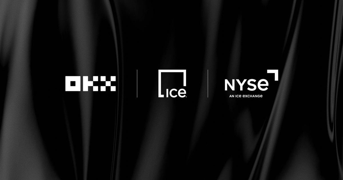NYSE親会社ICEと仮想通貨取引所OKX、トークン化株式取引拡大などを計画 次世代の金融インフラ構築へ